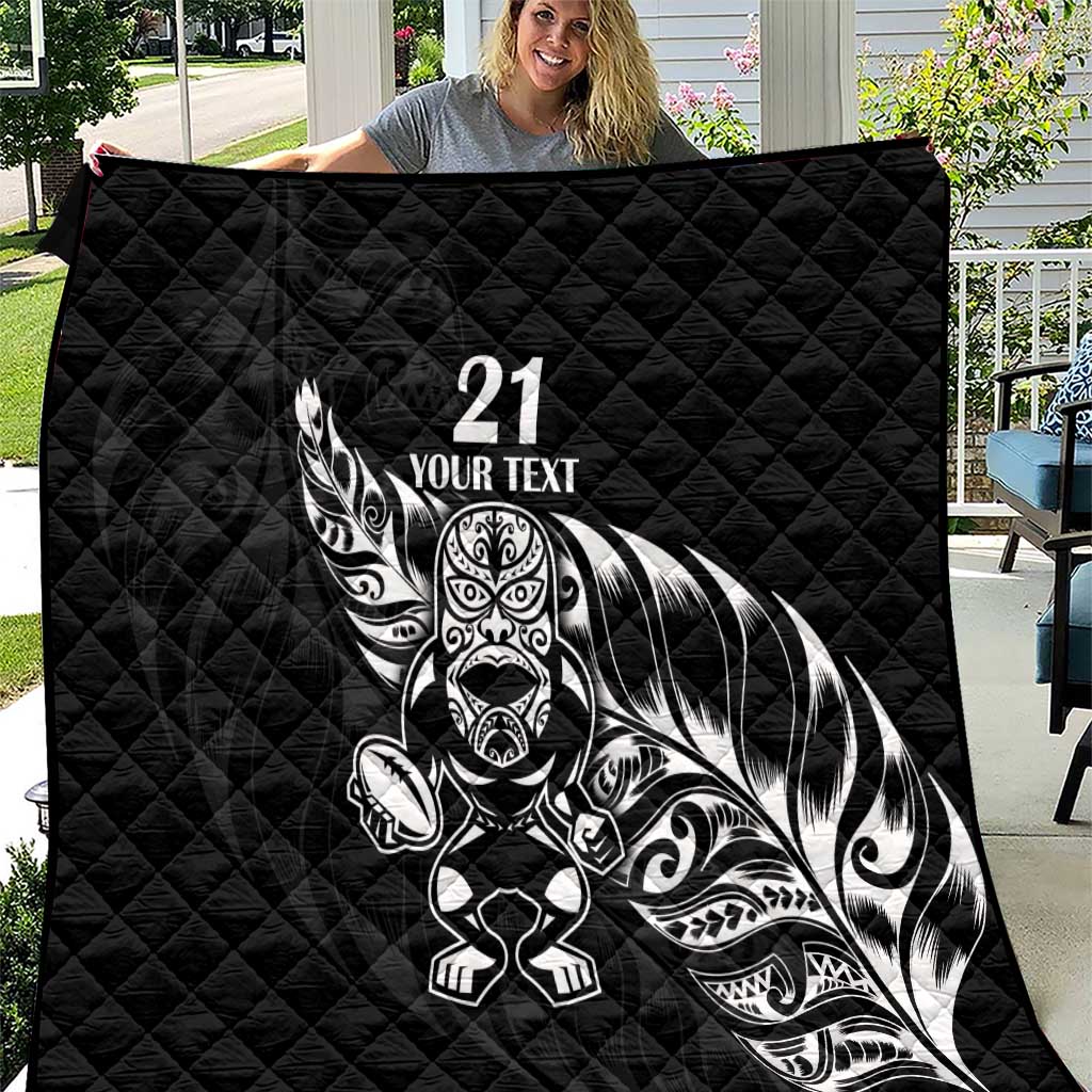 New Zealand Rugby Custom Quilt Opango All Black Fern - Vibe Hoodie Shop
