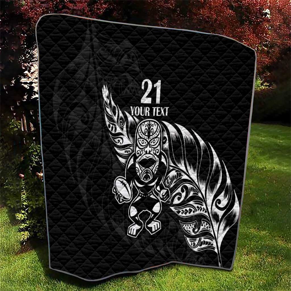 New Zealand Rugby Custom Quilt Opango All Black Fern - Vibe Hoodie Shop