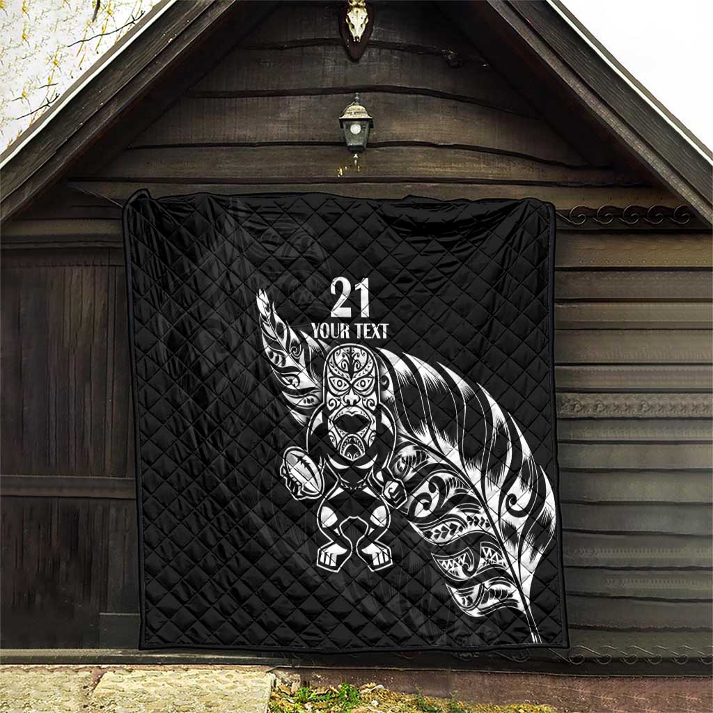New Zealand Rugby Custom Quilt Opango All Black Fern - Vibe Hoodie Shop