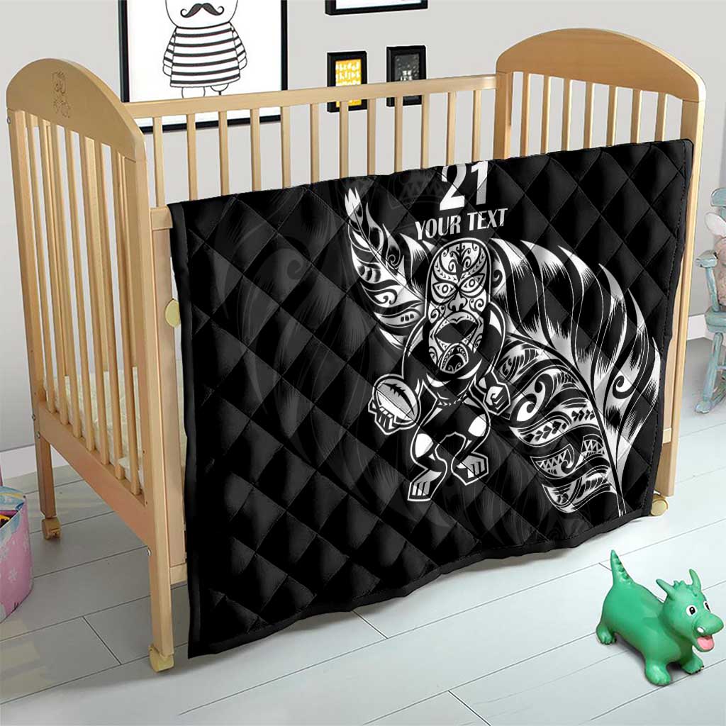New Zealand Rugby Custom Quilt Opango All Black Fern - Vibe Hoodie Shop