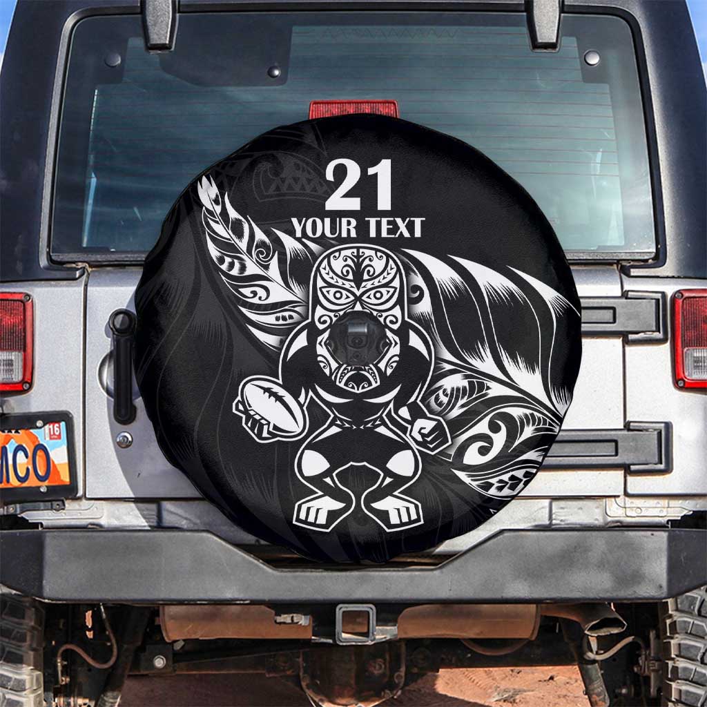 New Zealand Rugby Custom Spare Tire Cover Opango All Black Fern - Vibe Hoodie Shop