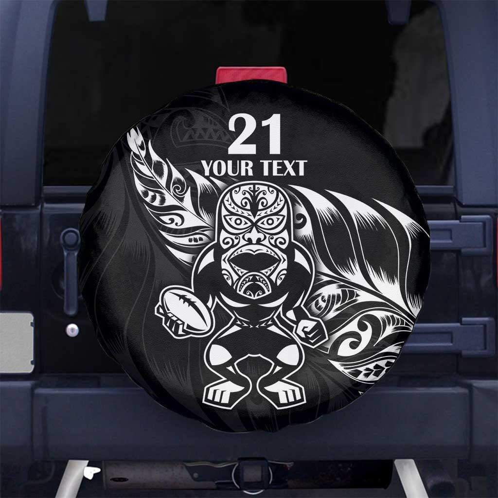 New Zealand Rugby Custom Spare Tire Cover Opango All Black Fern - Vibe Hoodie Shop