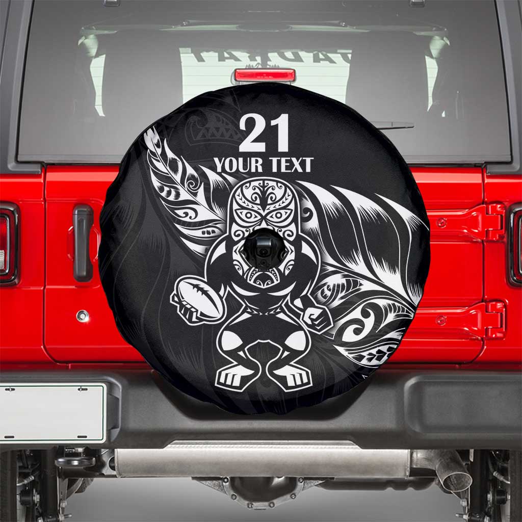 New Zealand Rugby Custom Spare Tire Cover Opango All Black Fern - Vibe Hoodie Shop