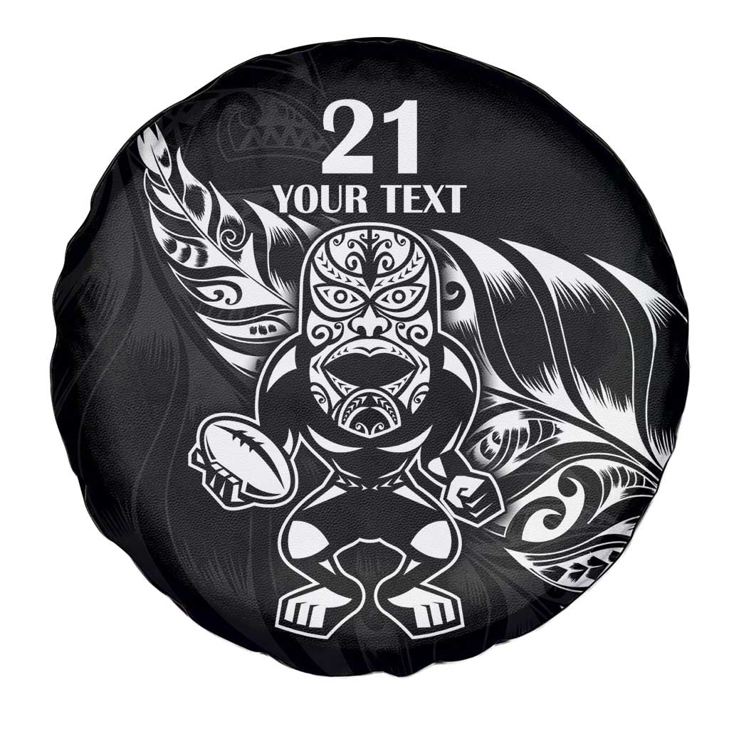 New Zealand Rugby Custom Spare Tire Cover Opango All Black Fern - Vibe Hoodie Shop