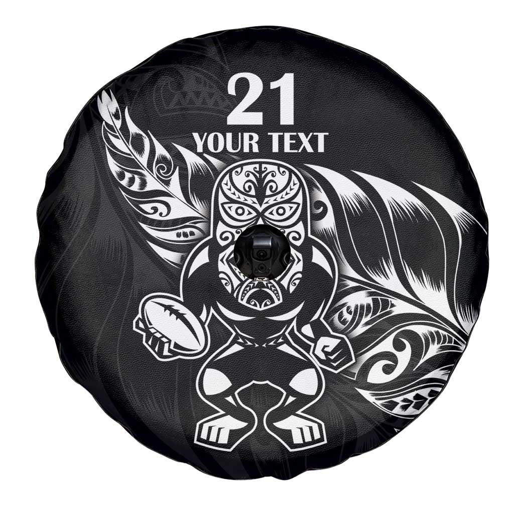 New Zealand Rugby Custom Spare Tire Cover Opango All Black Fern - Vibe Hoodie Shop