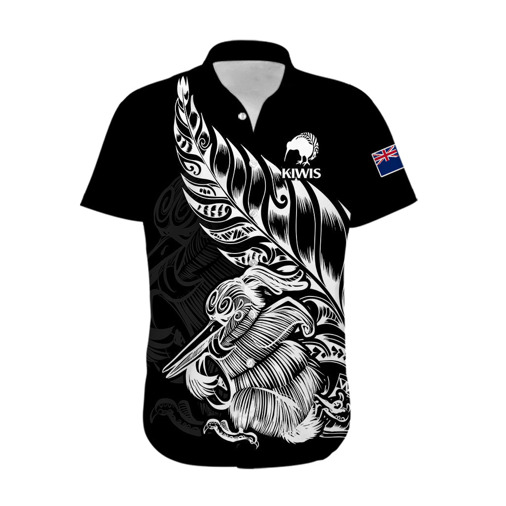 New Zealand Kiwi Rugby Hawaiian Shirt - Vibe Hoodie Shop