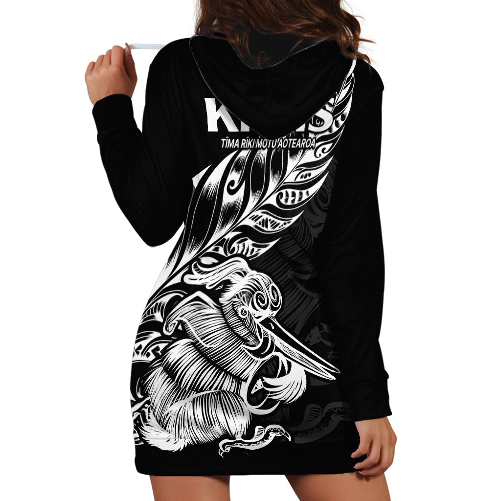 New Zealand Kiwi Rugby Hoodie Dress - Vibe Hoodie Shop