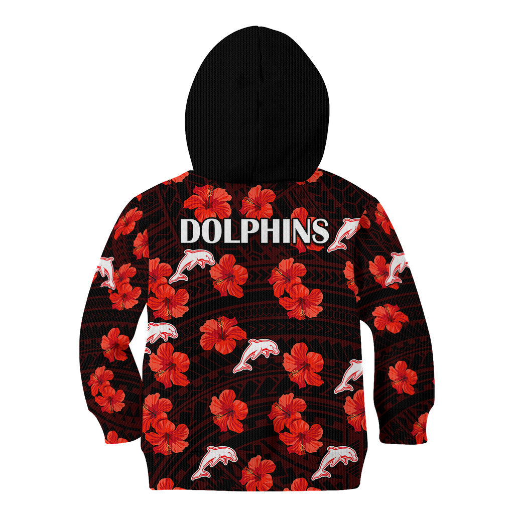 dolphins-rugby-kid-hoodie-polynesian-style-with-hibiscus