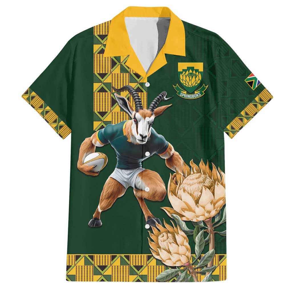 South Africa Rugby History World Champions Hawaiian Shirt Springboks Make History - Vibe Hoodie Shop