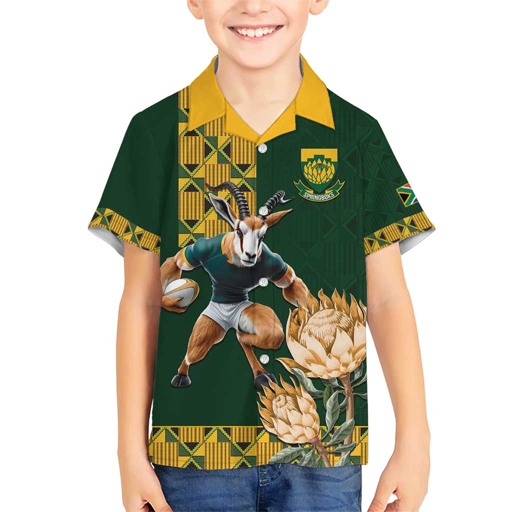 South Africa Rugby History World Champions Hawaiian Shirt Springboks Make History - Vibe Hoodie Shop