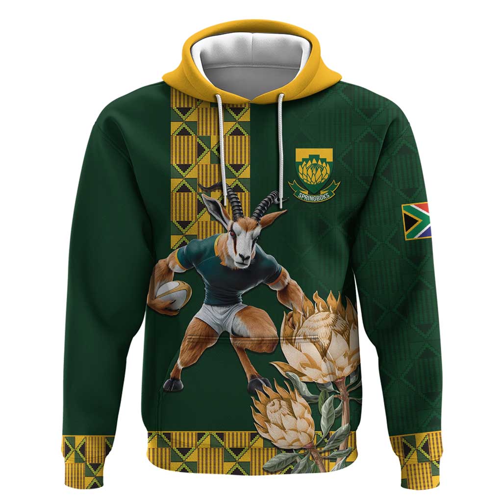 South Africa Rugby History World Champions Hoodie Springboks Make History LT9 - Vibe Hoodie Shop