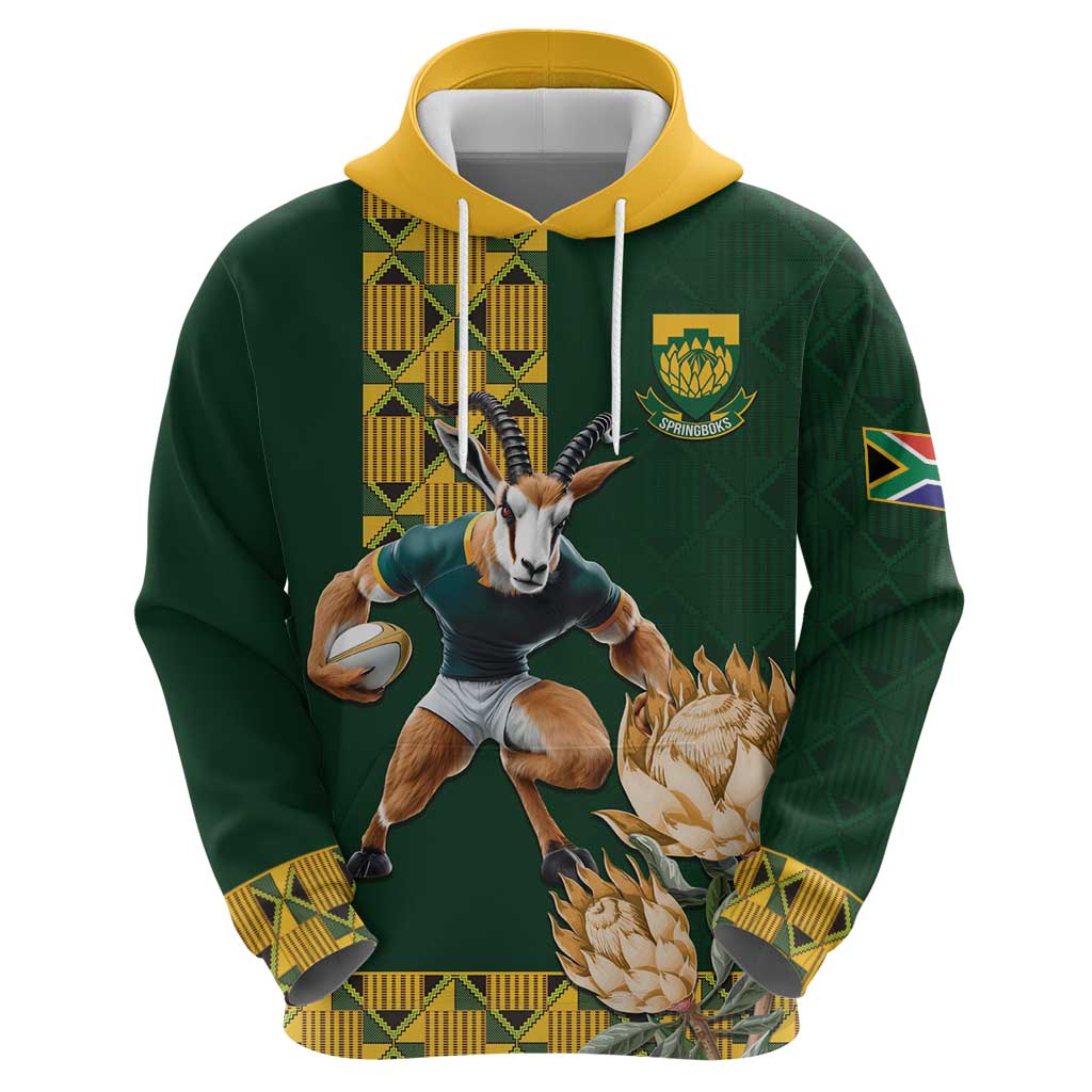 South Africa Rugby History World Champions Hoodie Springboks Make History LT9 - Vibe Hoodie Shop