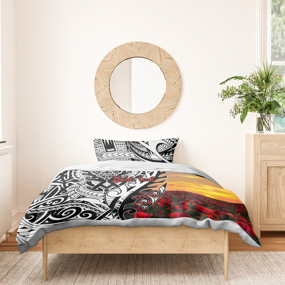 Personalised New Zealand Waitangi and ANZAC day Bedding Set - Vibe Hoodie Shop