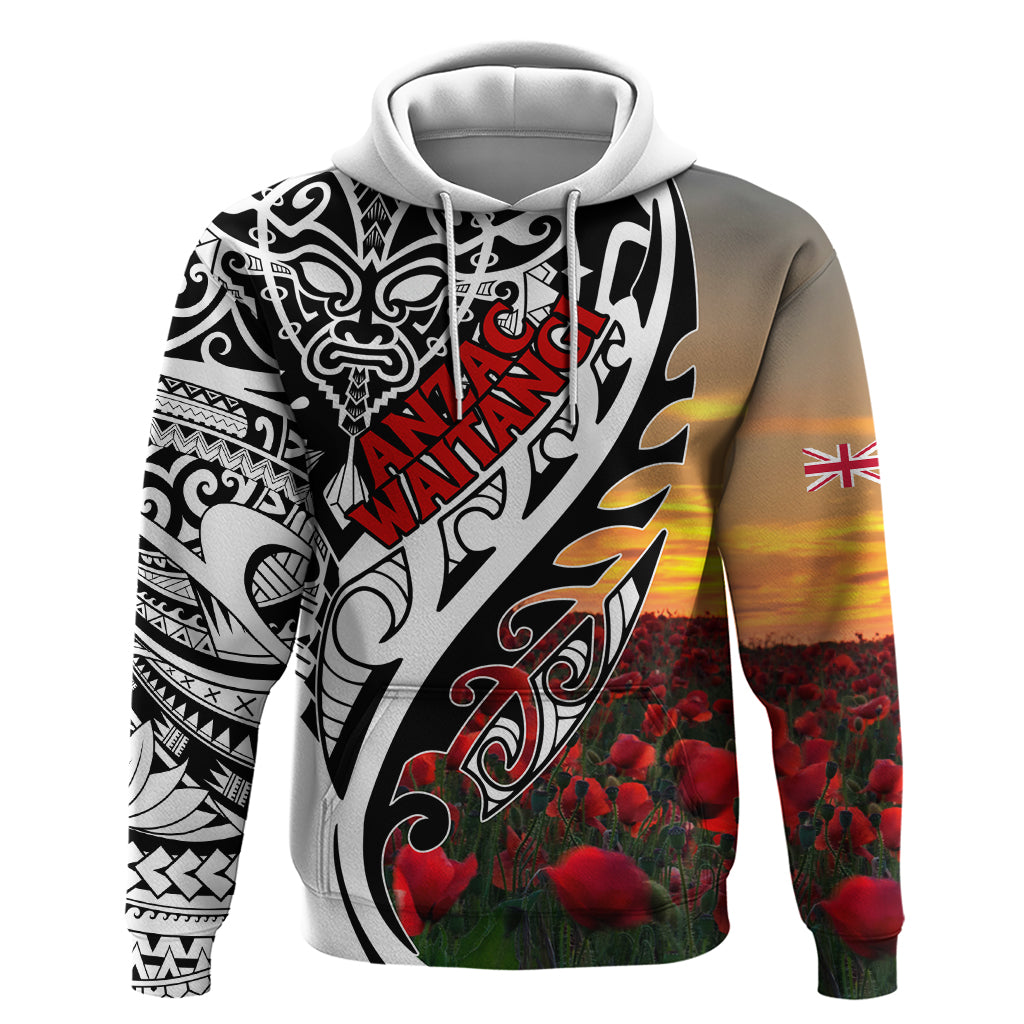 Personalised New Zealand Waitangi and ANZAC day Hoodie LT9 - Vibe Hoodie Shop