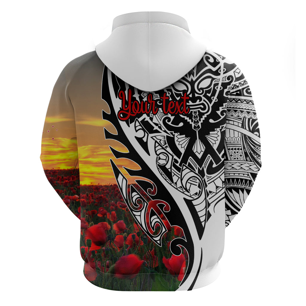 Personalised New Zealand Waitangi and ANZAC day Hoodie LT9 - Vibe Hoodie Shop