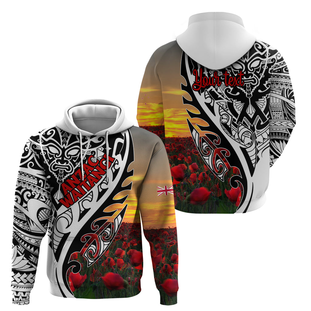 Personalised New Zealand Waitangi and ANZAC day Hoodie LT9 - Vibe Hoodie Shop