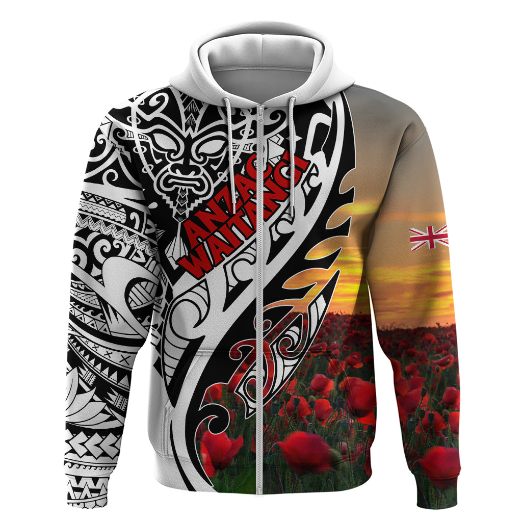 Personalised New Zealand Waitangi and ANZAC day Hoodie LT9 - Vibe Hoodie Shop