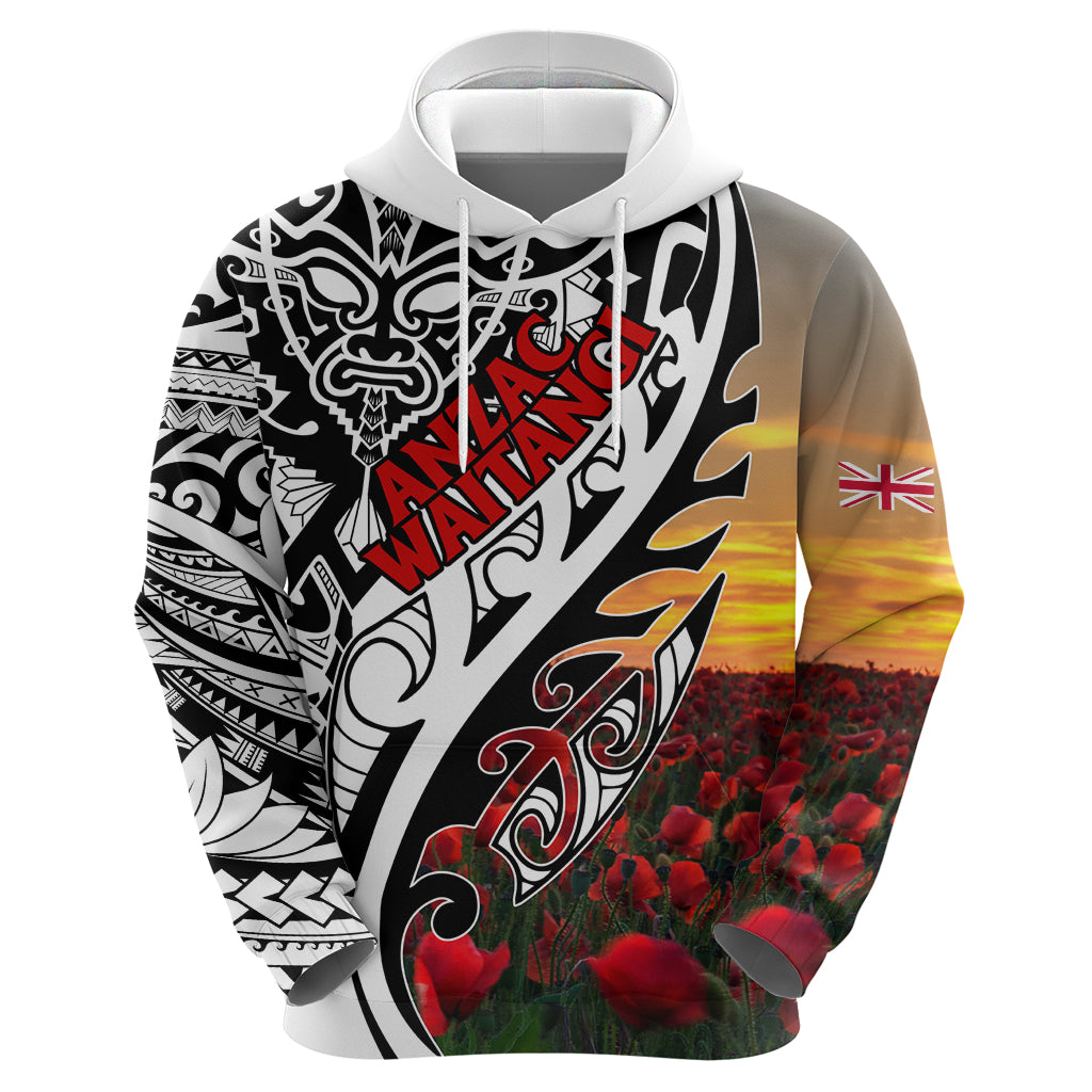Personalised New Zealand Waitangi and ANZAC day Hoodie LT9 - Vibe Hoodie Shop