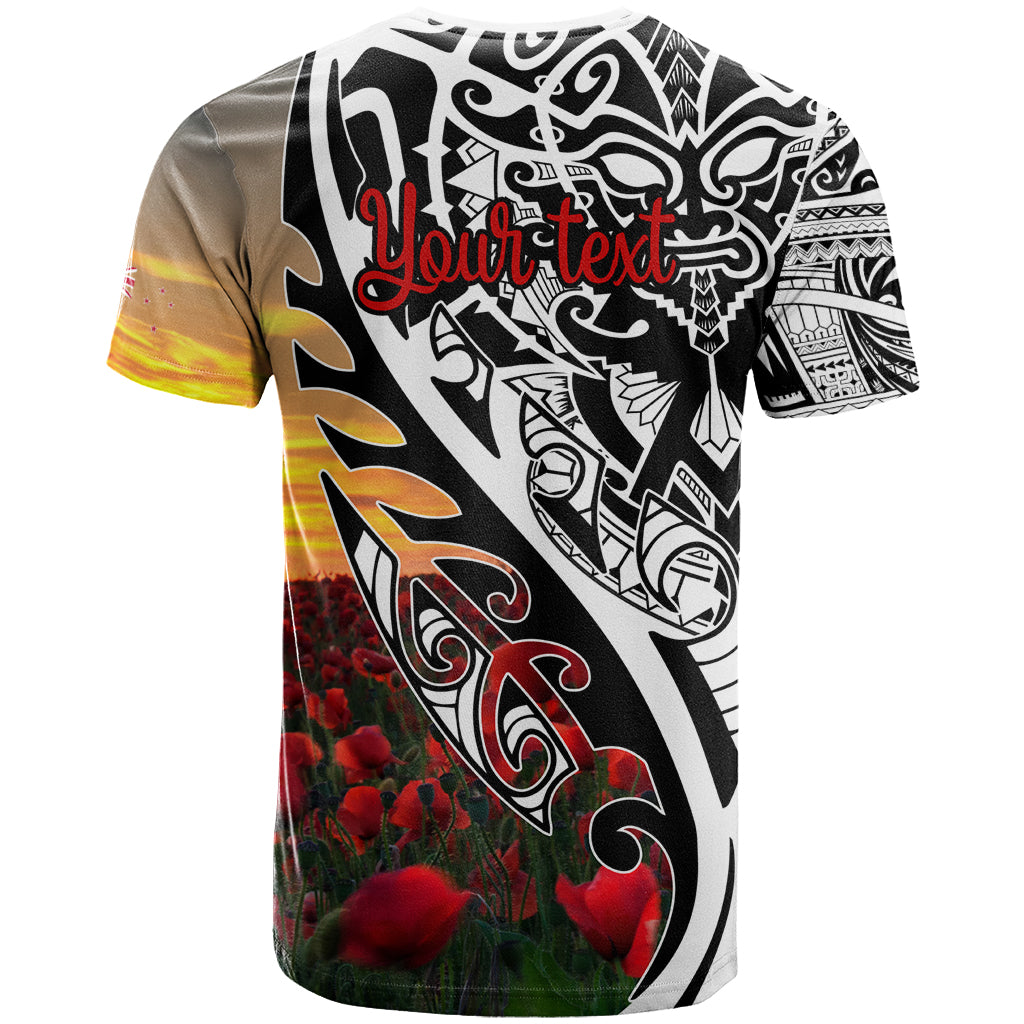 Personalised New Zealand Waitangi and ANZAC day T Shirt LT9 - Vibe Hoodie Shop