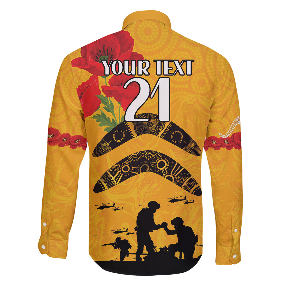 Australia Matildas Soccer ANZAC Custom Family Matching Long Sleeve Bodycon Dress and Hawaiian Shirt Gallipoli Soldier With Aboriginal Dots Art