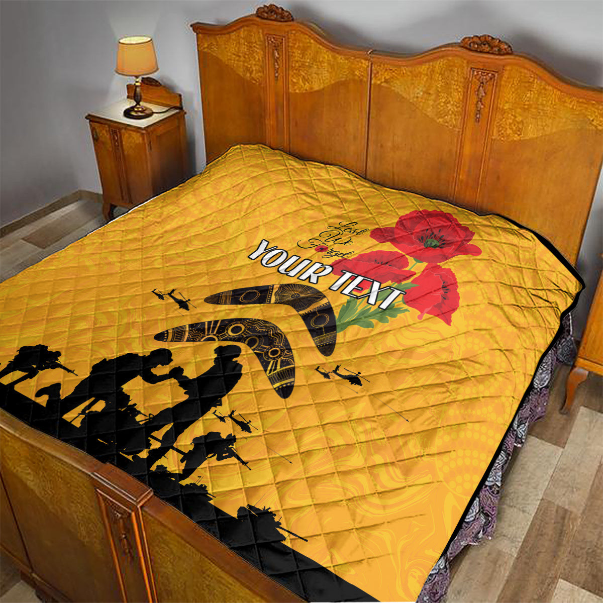 Australia Matildas Soccer ANZAC Custom Quilt Gallipoli Soldier With Aboriginal Dots Art - Vibe Hoodie Shop