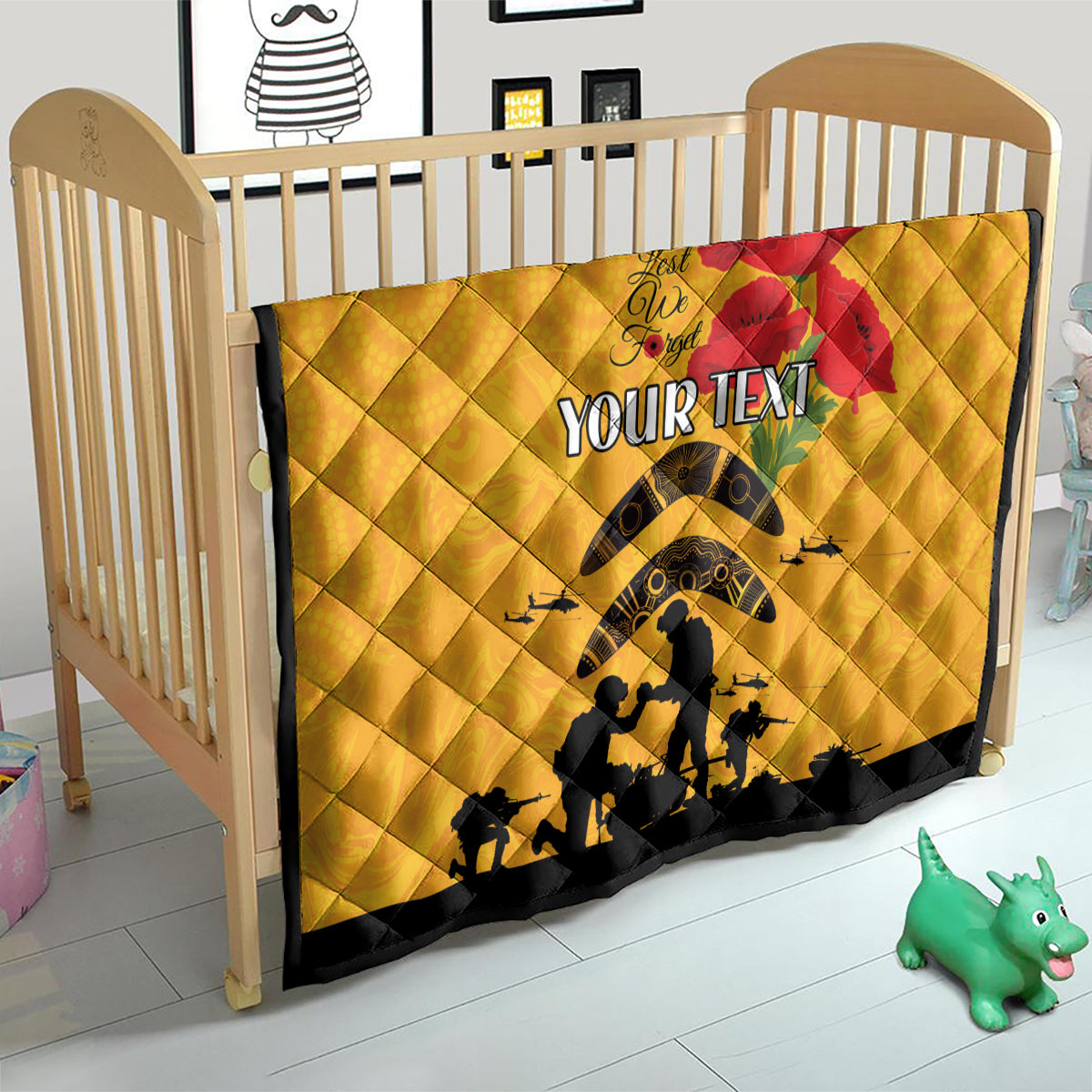 Australia Matildas Soccer ANZAC Custom Quilt Gallipoli Soldier With Aboriginal Dots Art - Vibe Hoodie Shop