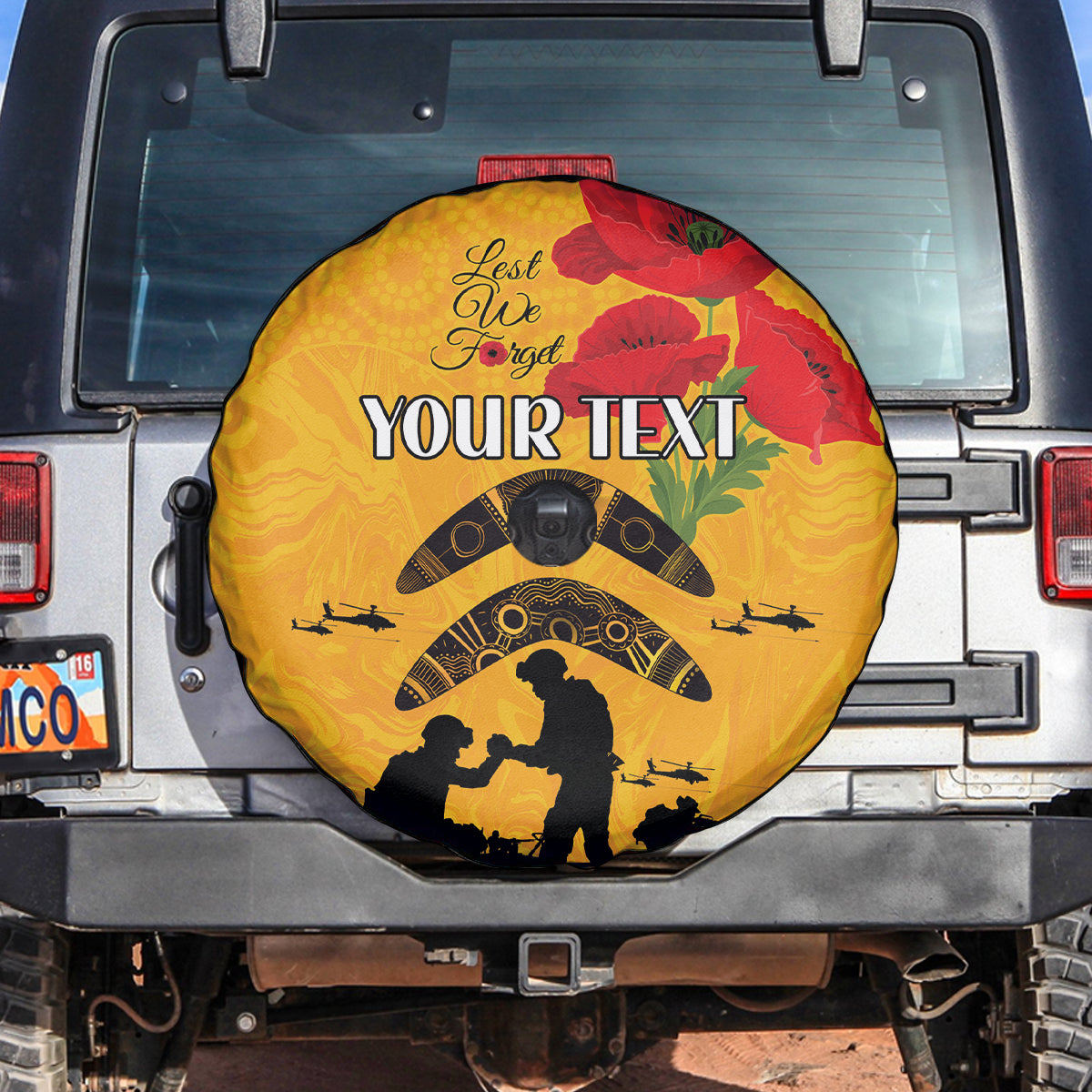 Australia Matildas Soccer ANZAC Custom Spare Tire Cover Gallipoli Soldier With Aboriginal Dots Art - Vibe Hoodie Shop