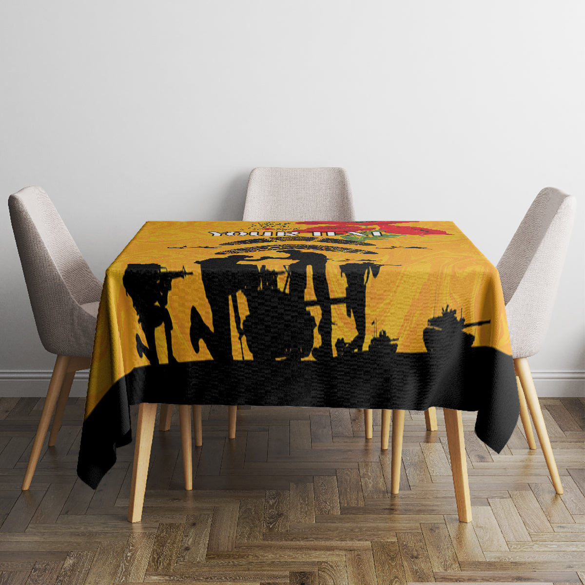 Australia Matildas Soccer ANZAC Custom Tablecloth Gallipoli Soldier With Aboriginal Dots Art
