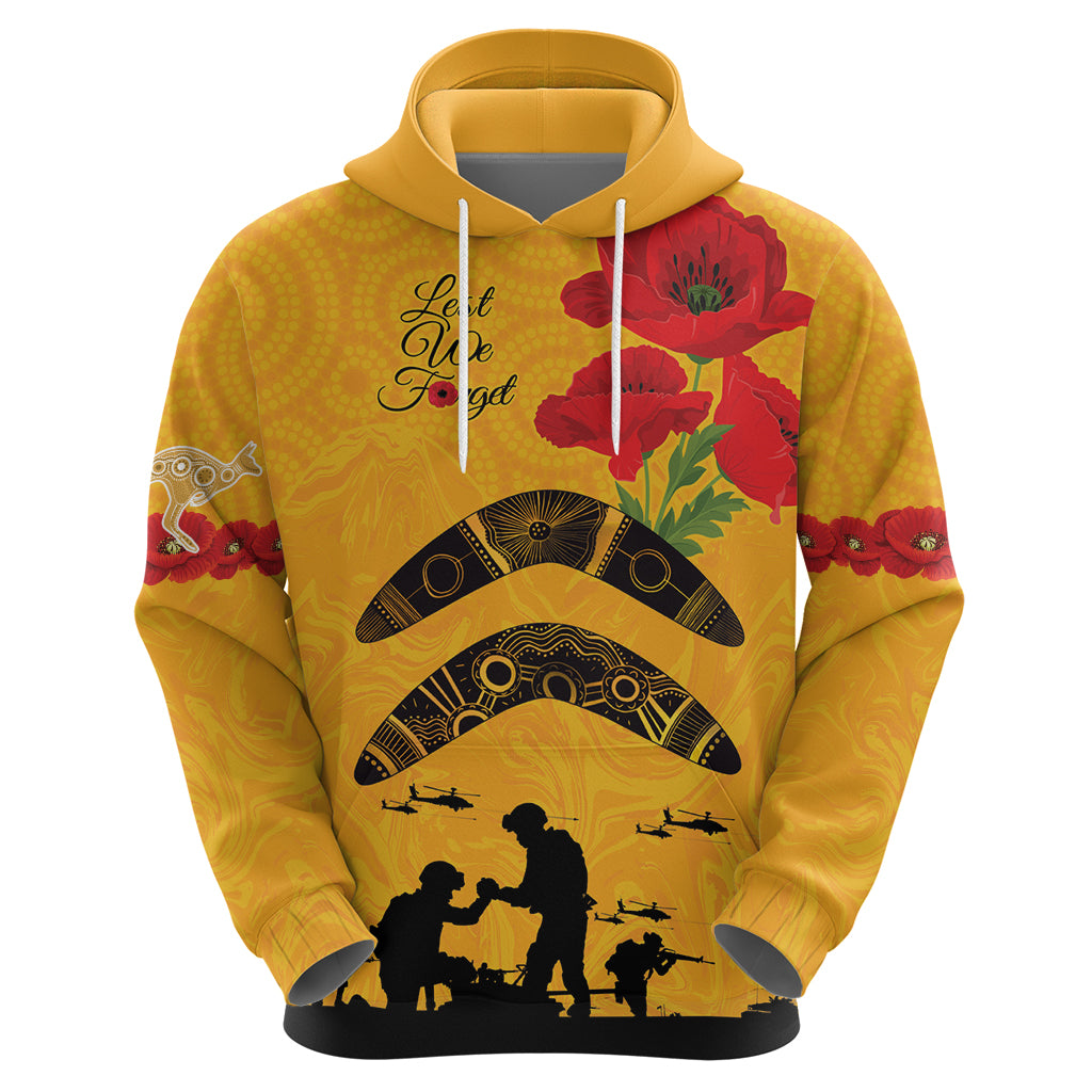 Australia Matildas Soccer ANZAC Custom Zip Hoodie Gallipoli Soldier With Aboriginal Dots Art - Vibe Hoodie Shop