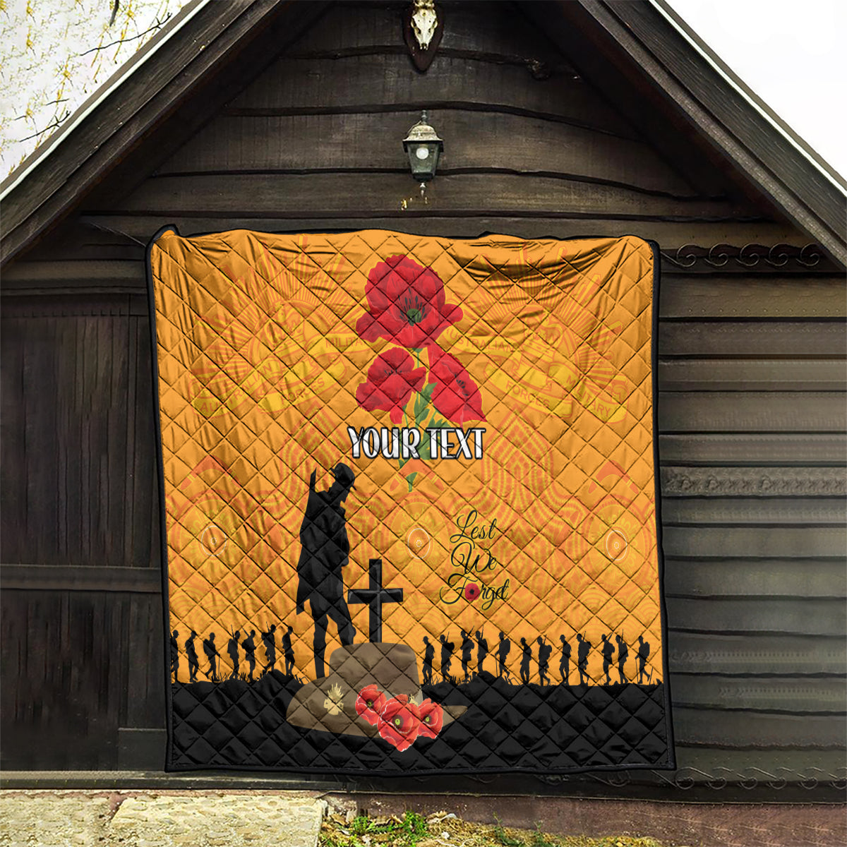 Australia Wallabies Rugby ANZAC Custom Quilt Gallipoli Soldier With Aboriginal Dots Art - Vibe Hoodie Shop