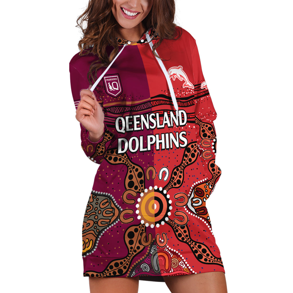 nrl-dolphins-combine-queensland-origin-hoodie-dress-aboriginal-2023