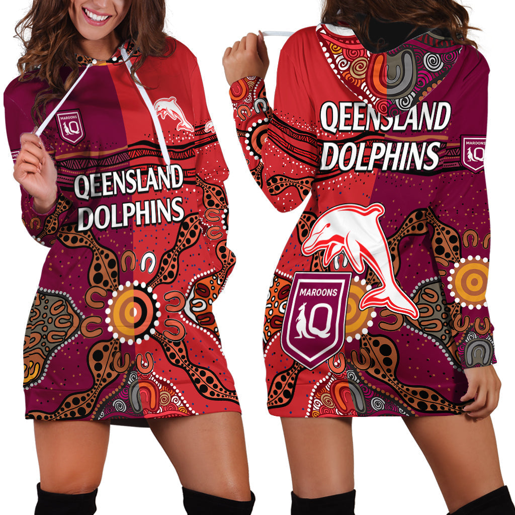 nrl-dolphins-combine-queensland-origin-hoodie-dress-aboriginal-2023