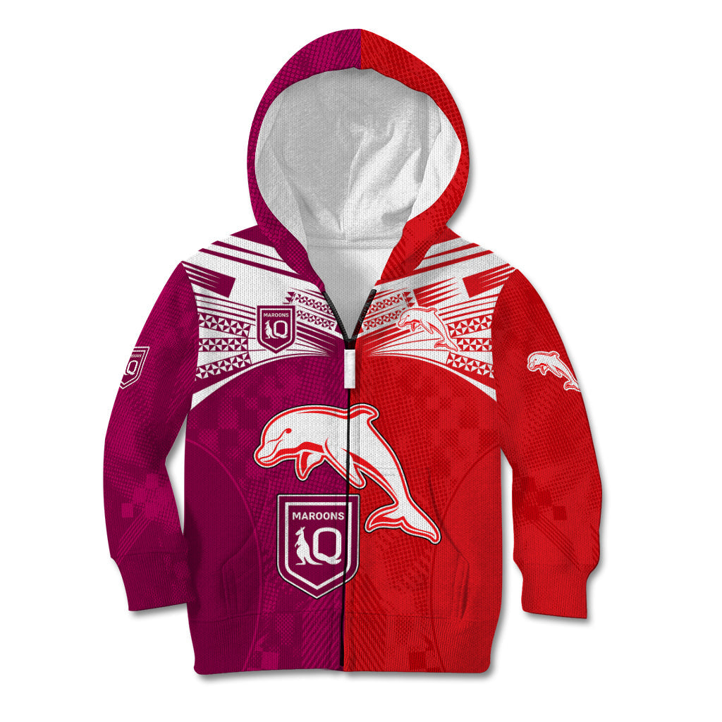 nrl-dolphins-combine-queensland-origin-kid-hoodie-sporty-style-2023