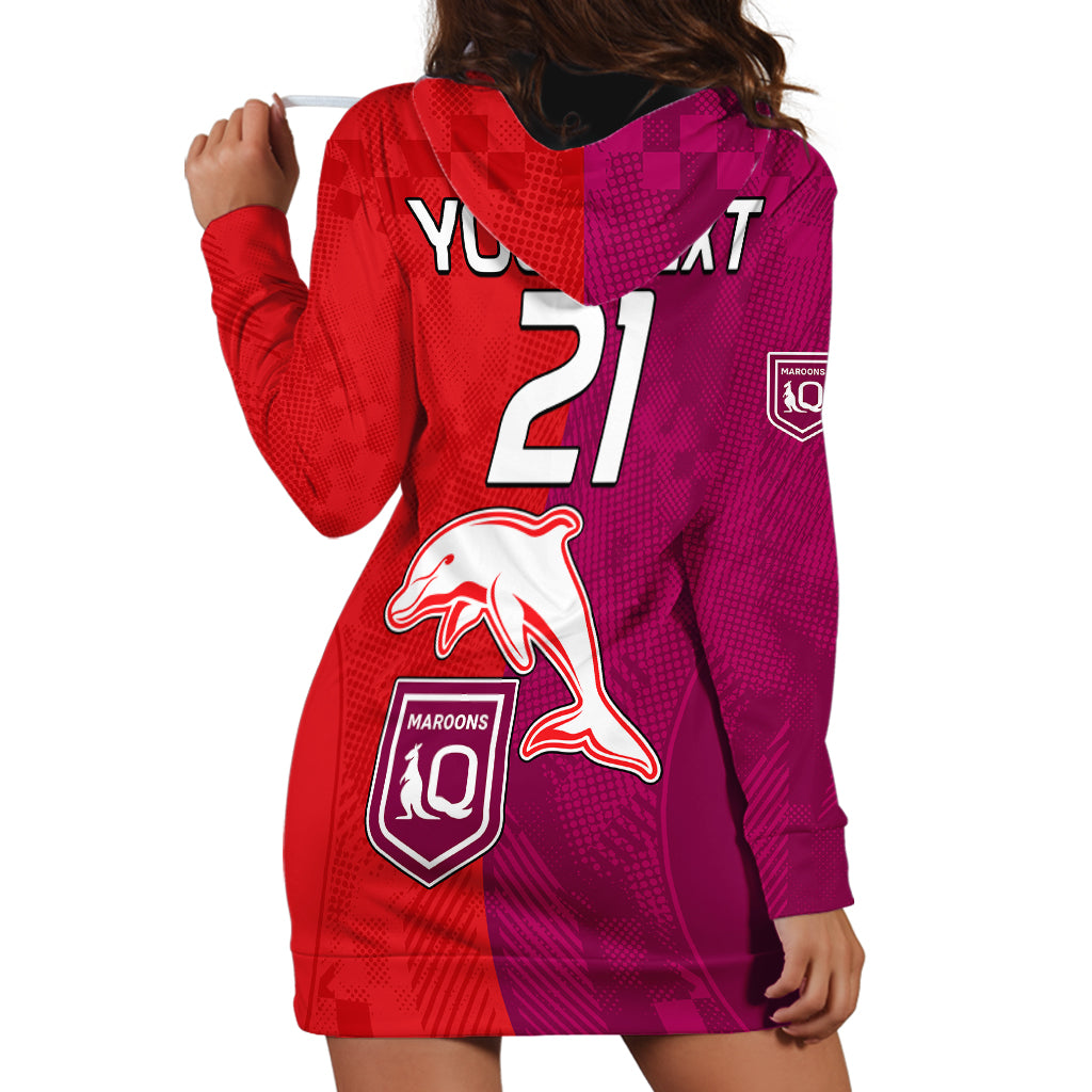 custom-text-and-number-nrl-dolphins-combine-queensland-origin-hoodie-dress-sporty-style-2023