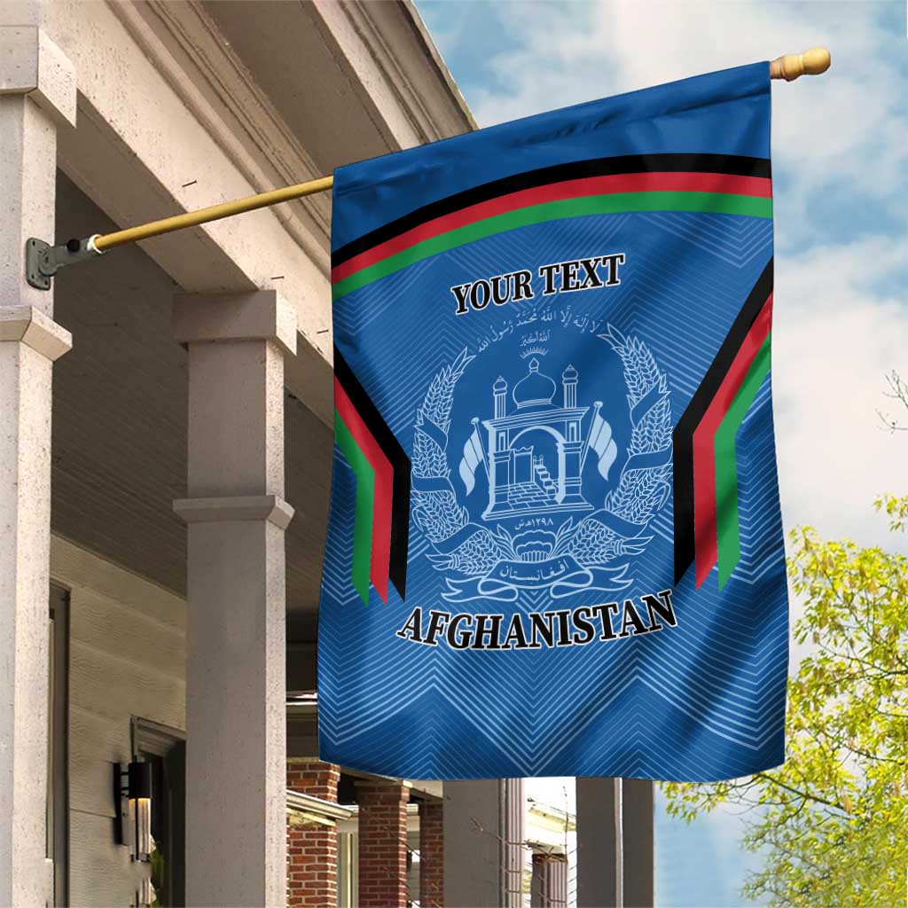 Custom Afghanistan Cricket Garden Flag Afghan Coat Of Arm with Special Flag - Vibe Hoodie Shop