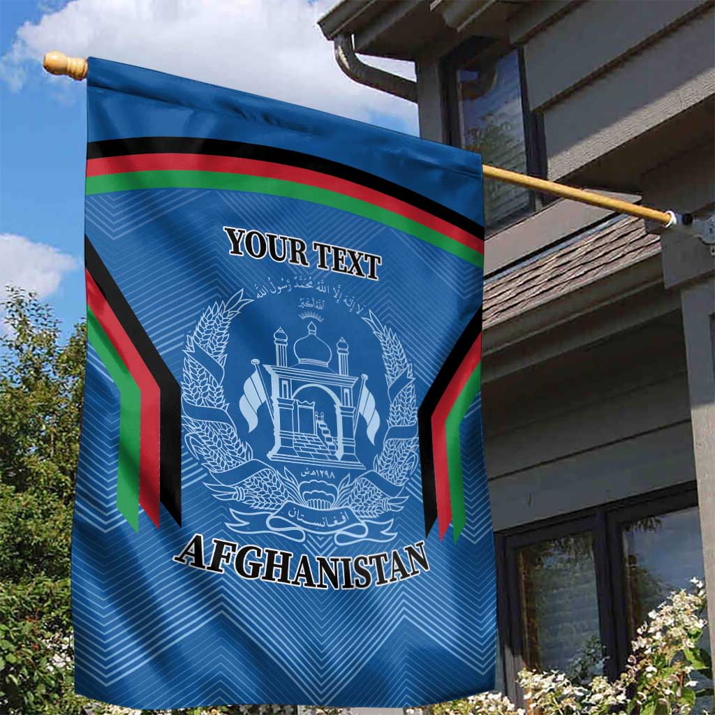 Custom Afghanistan Cricket Garden Flag Afghan Coat Of Arm with Special Flag - Vibe Hoodie Shop