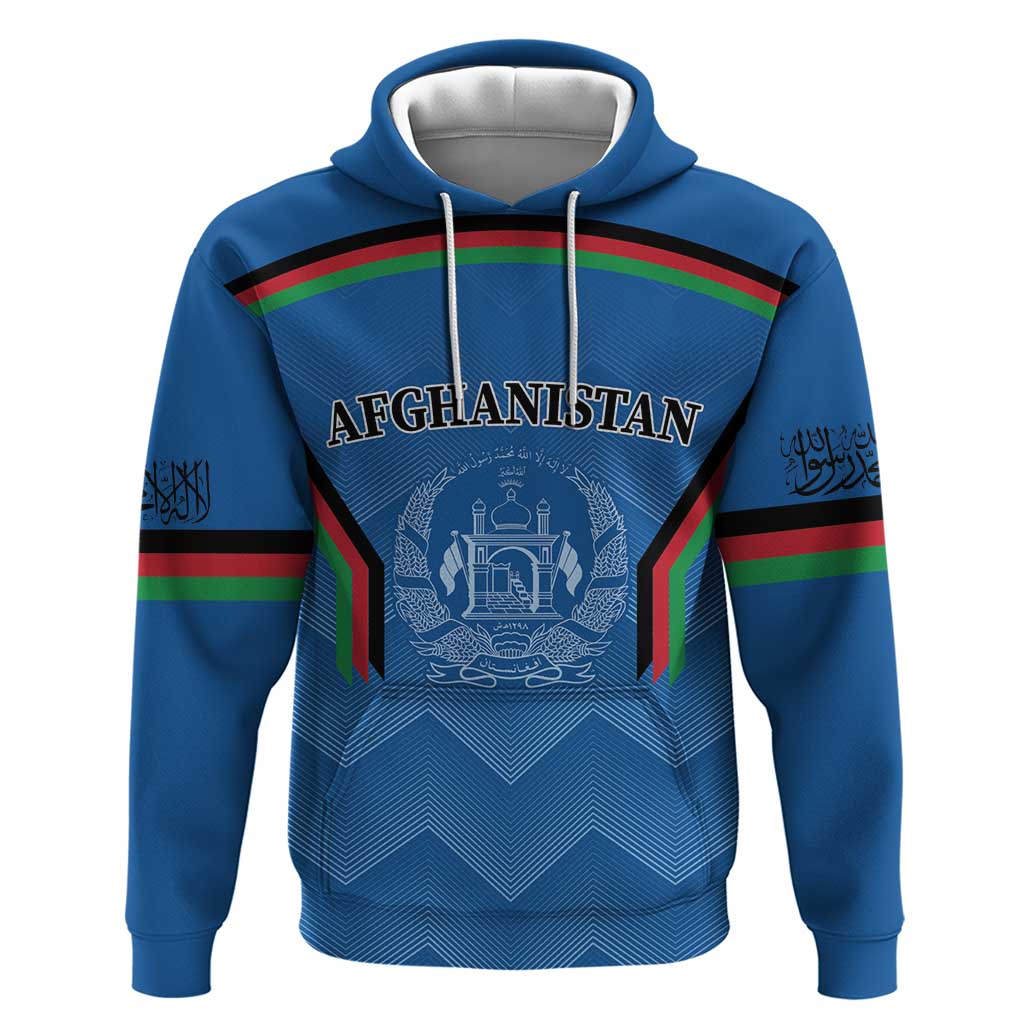 Custom Afghanistan Cricket Hoodie Afghan Coat Of Arm with Special Flag LT9 - Vibe Hoodie Shop