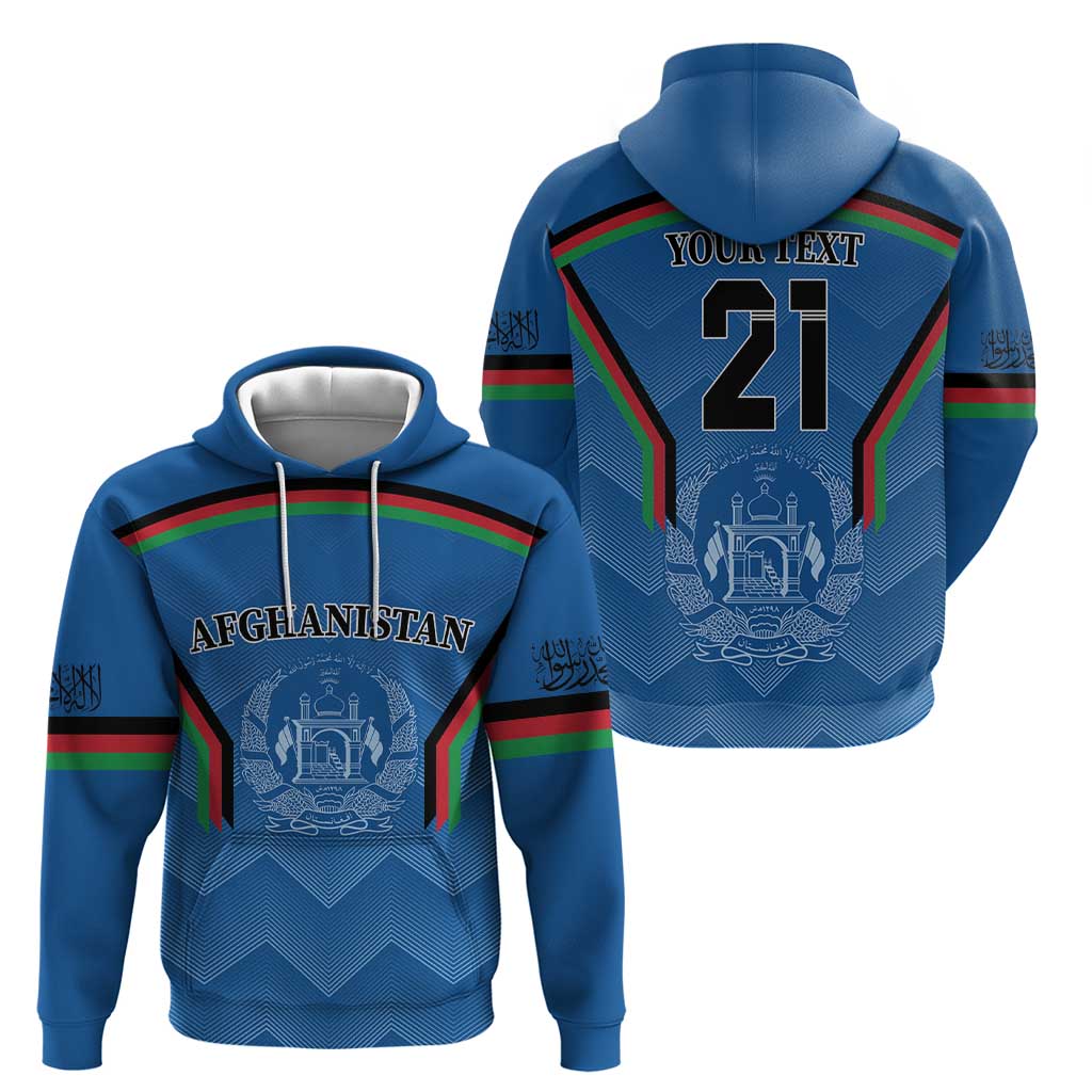 Custom Afghanistan Cricket Hoodie Afghan Coat Of Arm with Special Flag LT9 - Vibe Hoodie Shop