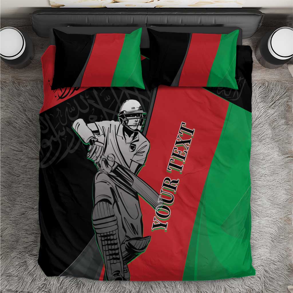 Custom Afghanistan Cricket Bedding Set Sporty Version - Vibe Hoodie Shop