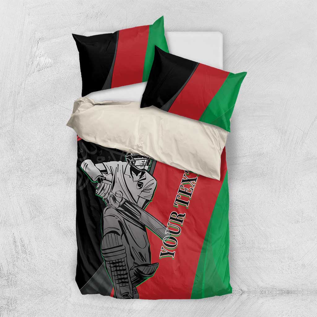 Custom Afghanistan Cricket Bedding Set Sporty Version - Vibe Hoodie Shop