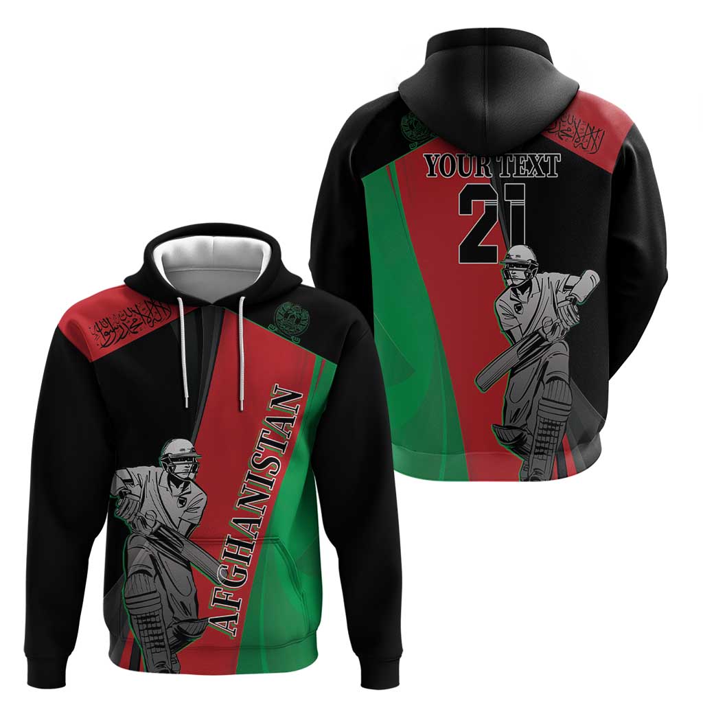 Custom Afghanistan Cricket Hoodie Sporty Version LT9 - Vibe Hoodie Shop