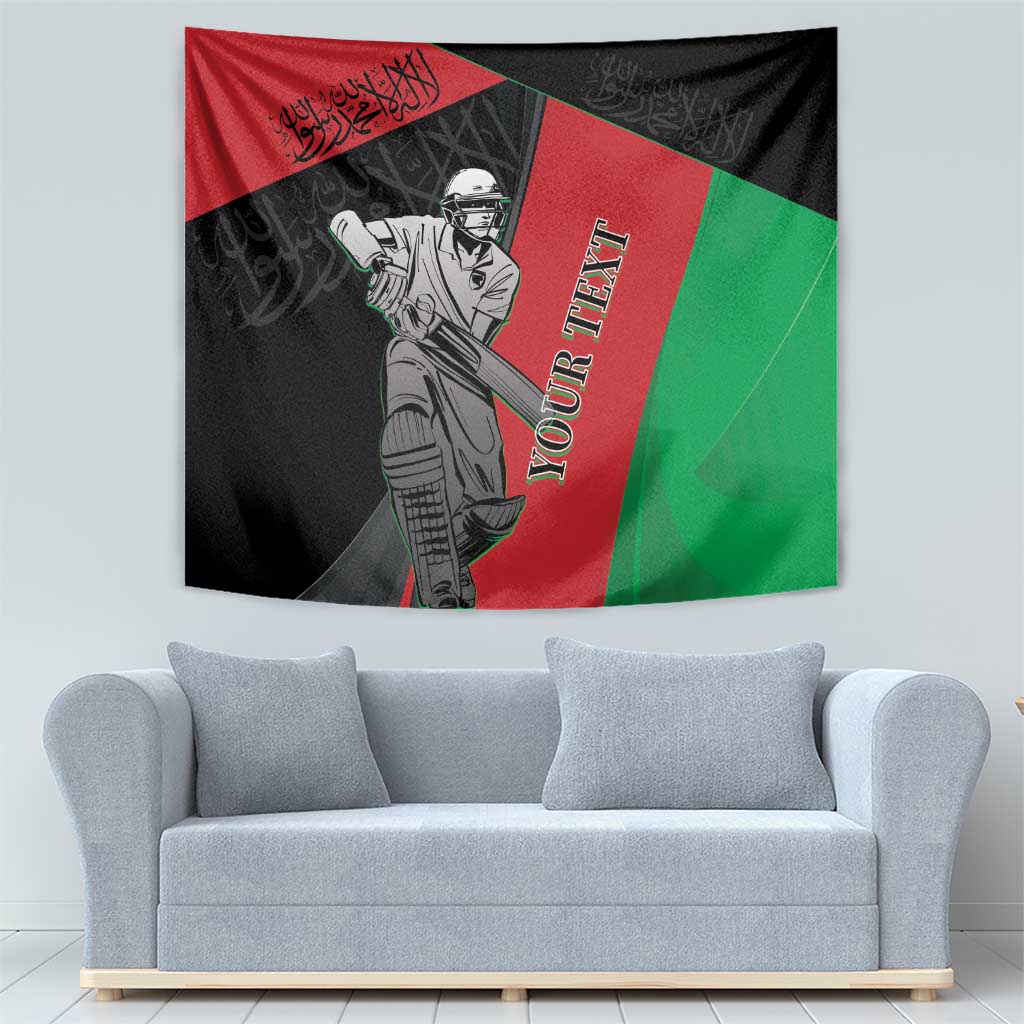 Custom Afghanistan Cricket Tapestry Sporty Version - Vibe Hoodie Shop