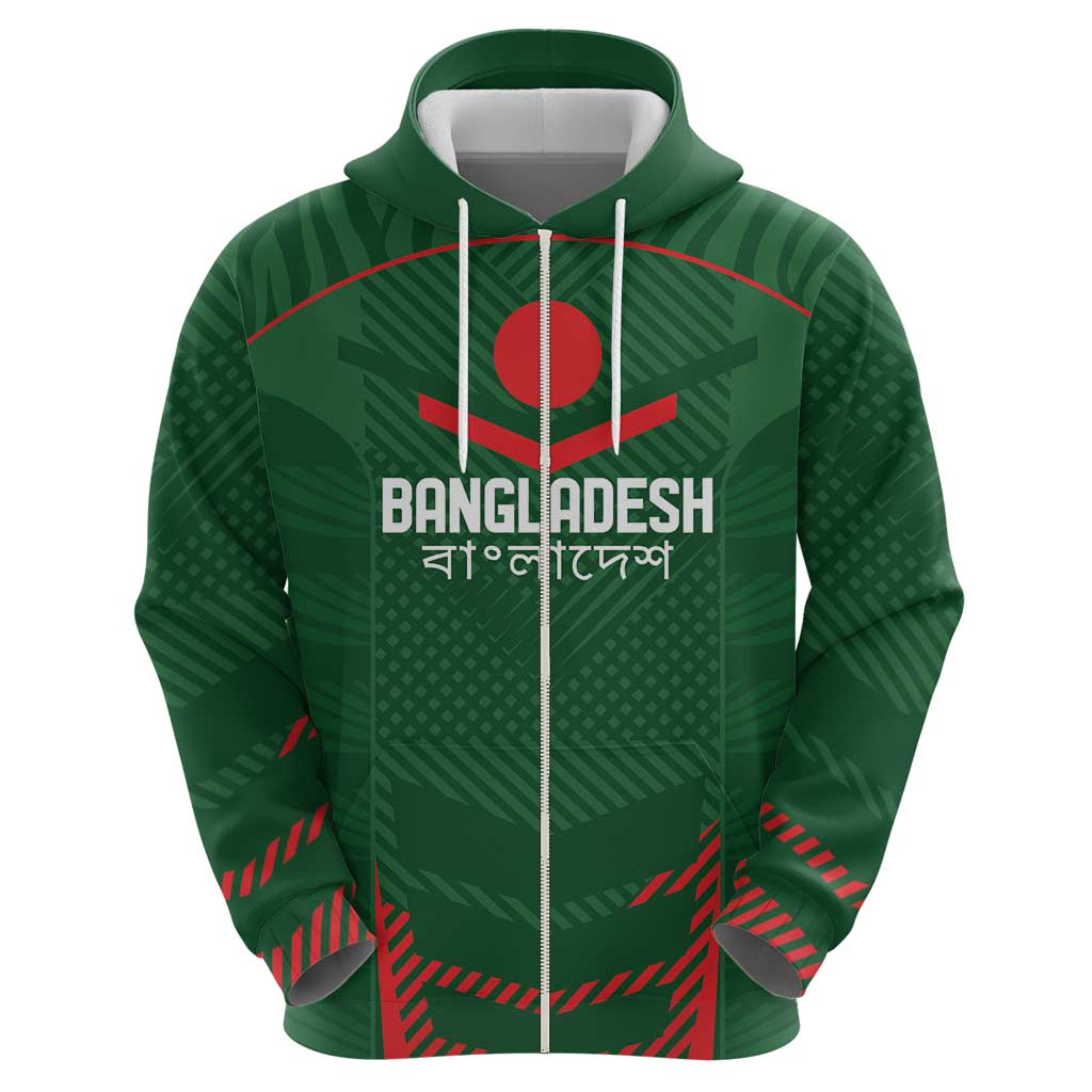 Custom Bangladesh Cricket Hoodie Go Tigers Sporty Version LT9 - Vibe Hoodie Shop