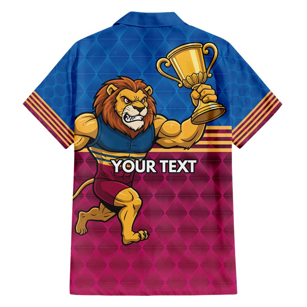 Custom Pride of Brisbane Champion Roar Hawaiian Shirt - Vibe Hoodie