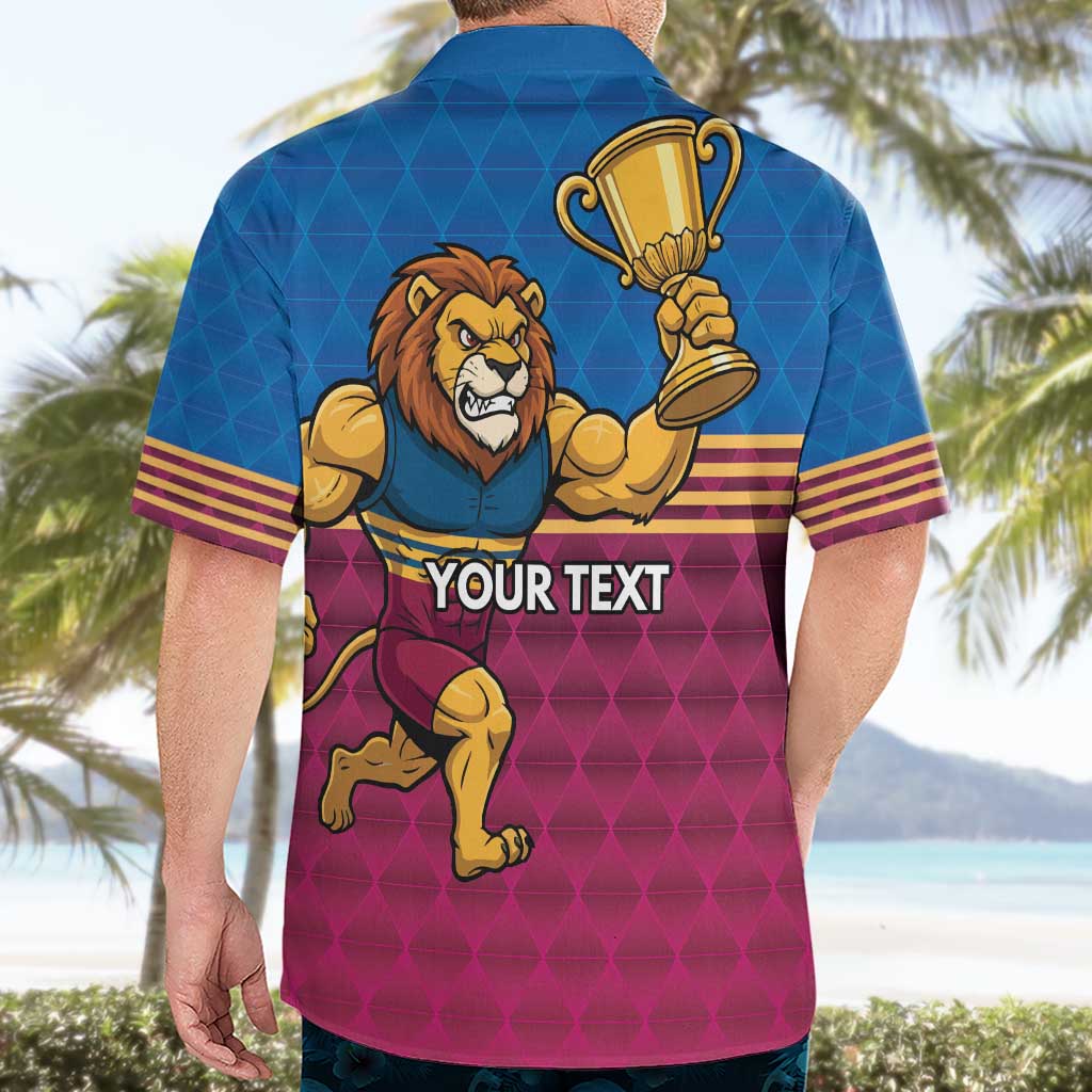 Custom Pride of Brisbane Champion Roar Hawaiian Shirt - Vibe Hoodie