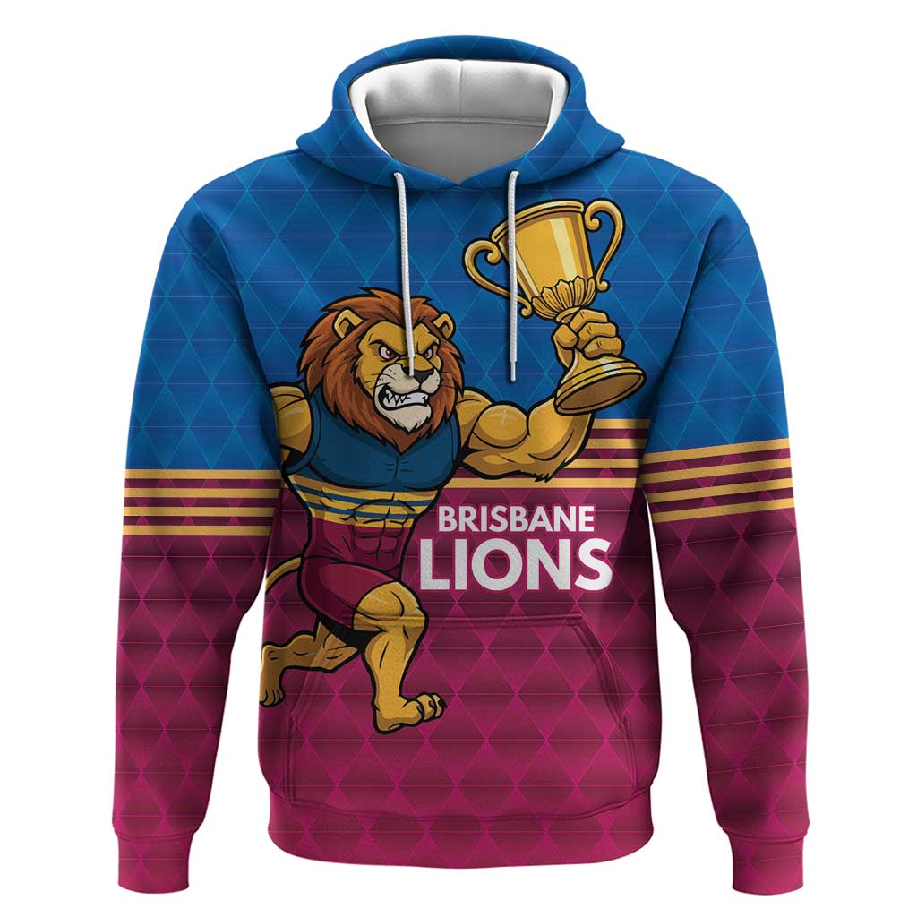 Custom Pride of Brisbane Champion Roar Hoodie - Vibe Hoodie