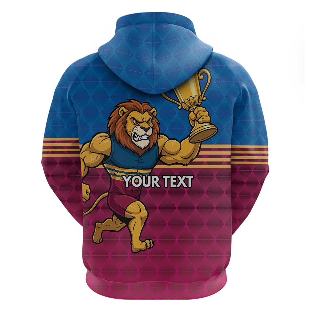 Custom Pride of Brisbane Champion Roar Hoodie - Vibe Hoodie