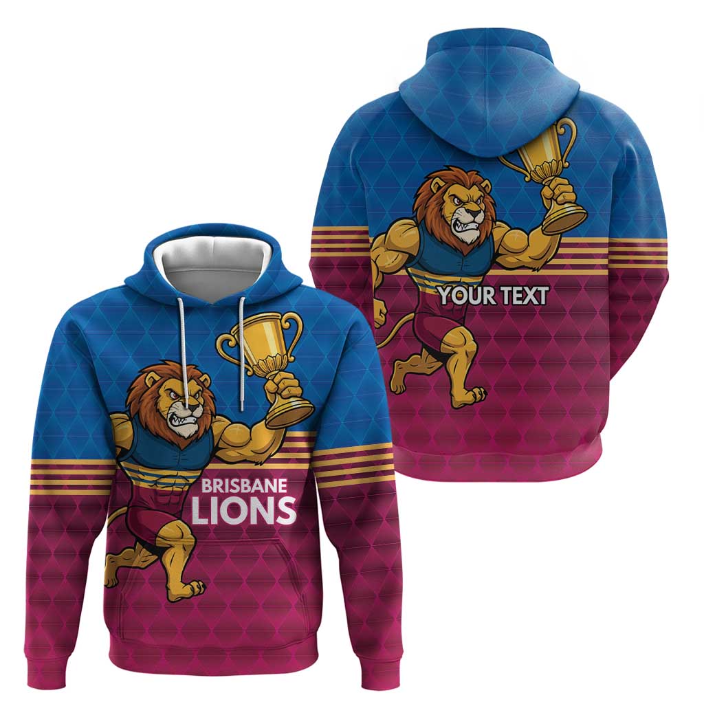 Custom Pride of Brisbane Champion Roar Hoodie - Vibe Hoodie
