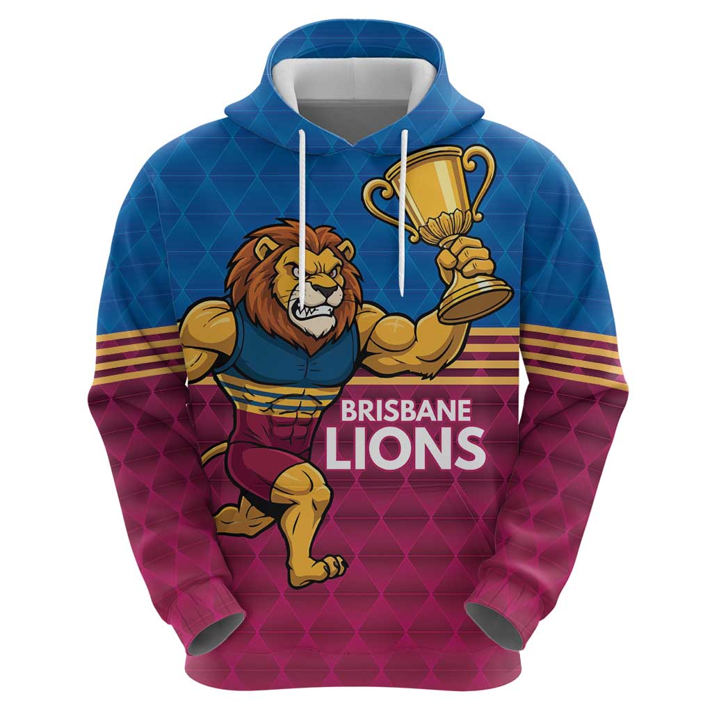 Custom Pride of Brisbane Champion Roar Hoodie - Vibe Hoodie