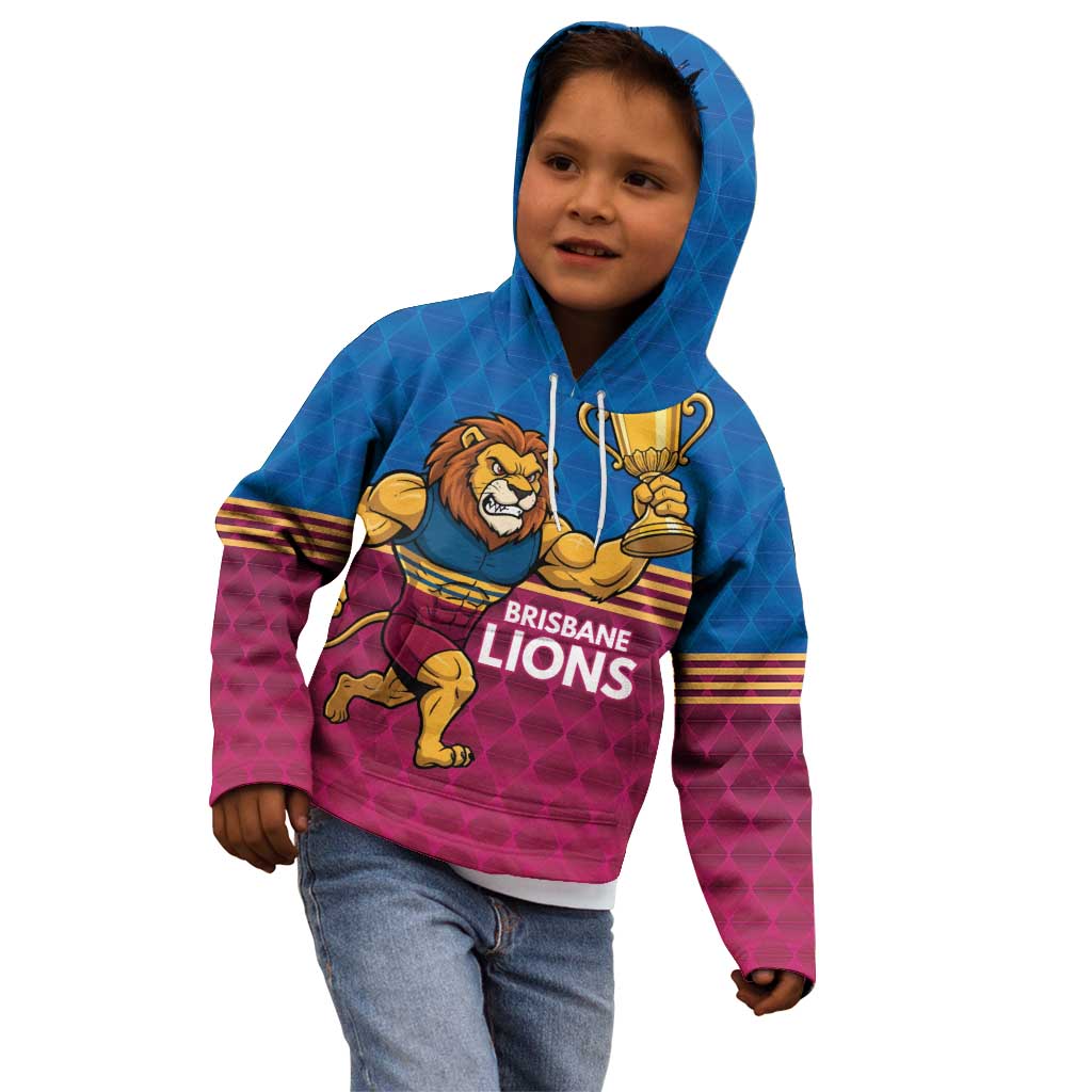 Custom Pride of Brisbane Champion Roar Kid Hoodie - Vibe Hoodie